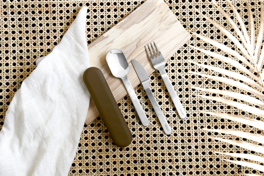 Travel Utensil Set With Case