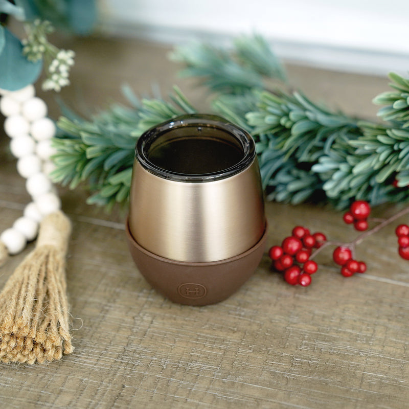 Metallic fir Tumbler-Mocha 8 OZ