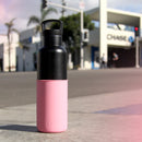 Black-Rose Pink 20 Oz