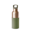 Metallic Fir-Army Green 16 Oz - HYDY® Reusable Water Bottles With Infuser