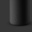 Black-Ink Black 16 Oz, HYDY - Water bottles, 18/8 (304) Stainless Steel, BPA Free, Reusable