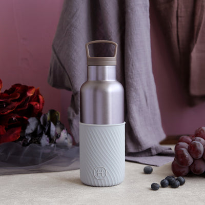 Dusk violet-Cloudy Grey 16 Oz