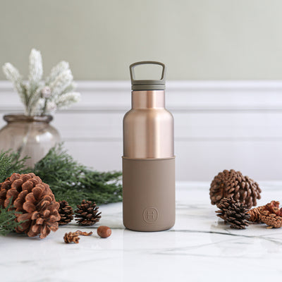 Metallic Fir-Wild 16 Oz - HYDY® Reusable Water Bottles With Infuser