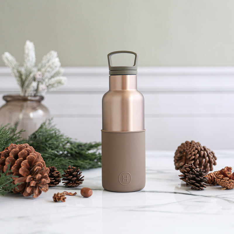 Metallic Fir-Wild 16 Oz - HYDY® Reusable Water Bottles With Infuser