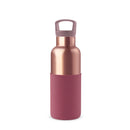 Pink Gold-Wine Red 16 Oz, HYDY - Water bottles, 18/8 (304) Stainless Steel, BPA Free, Reusable