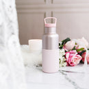 Pearl Pink-Cherry Blossoms 16 Oz - HYDY® Reusable Water Bottles With Infuser