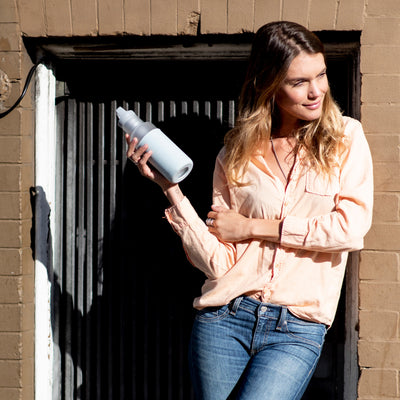 Misty-Cumulus 20 Oz, HYDY - Water bottles, 18/8 (304) Stainless Steel, BPA Free, Reusable