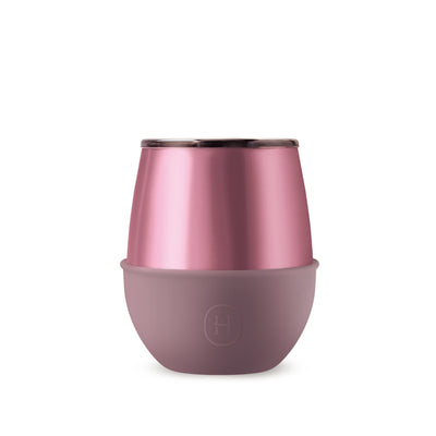 Rose Gold Tumbler-Dusty Rose 8 OZ, HYDY - Water bottles, 18/8 (304) Stainless Steel, BPA Free, Reusable