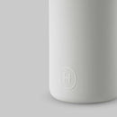 White-Cloudy Grey 20 Oz, HYDY - Water bottles, 18/8 (304) Stainless Steel, BPA Free, Reusable